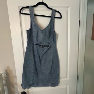 Denim short new with tags dress from Lulus